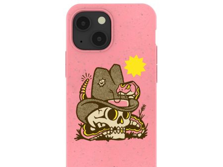 Bubblegum Pink Snakebite iPhone 13 Mini Case Discount