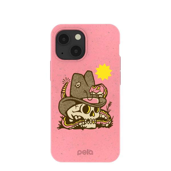 Bubblegum Pink Snakebite iPhone 13 Mini Case Discount