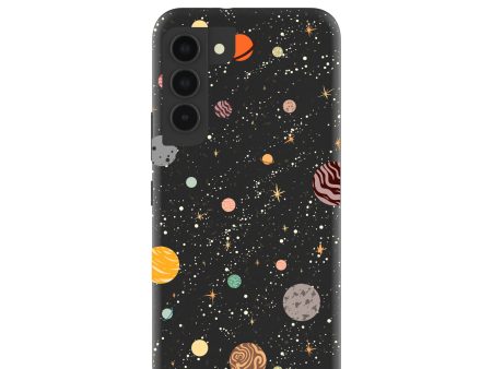 Black Galactic Glow Samsung Galaxy S22 Case Online Hot Sale