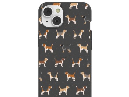 Black Beagle Buds iPhone 14 Case For Cheap