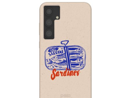 Seashell Sardines Samsung Galaxy S24+(Plus) Case Online Sale