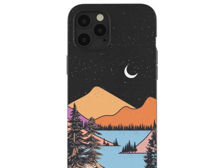 Black Night Trails iPhone 12 Pro Max Case For Discount