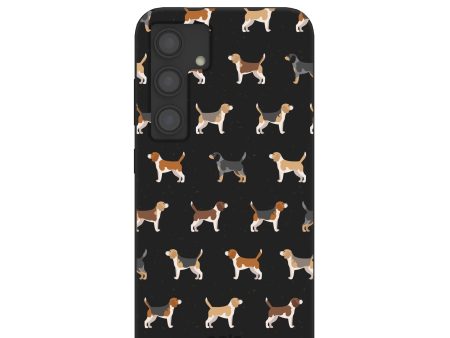 Black Beagle Buds Samsung Galaxy S24 Case Online