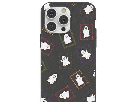 Black Ghost Stamps iPhone 14 Pro Max Case For Sale