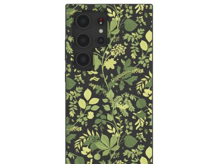 Black Evergreen Samsung Galaxy S24 Ultra Case on Sale