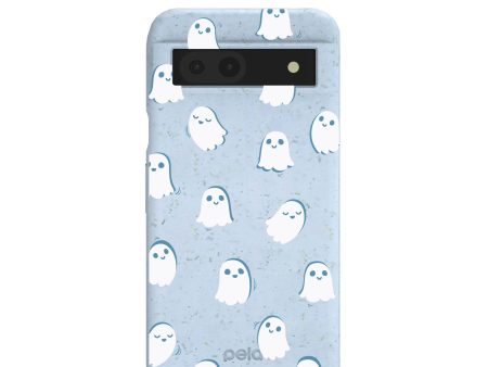 Powder Blue Ghostly Google Pixel 8a Case Cheap