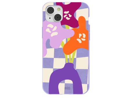 Lavender Bright Blooms iPhone 14 Plus Case Fashion