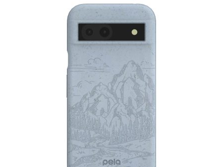 Powder Blue Rockies Google Pixel 8a Case Hot on Sale