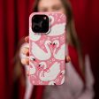 Bubblegum Pink Swan Garden Google Pixel 8a Case Supply