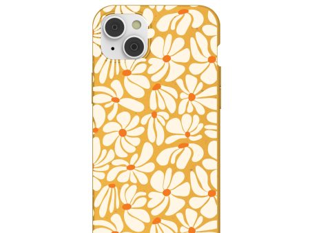 Honey Funky Petals iPhone 14 Plus Case Cheap