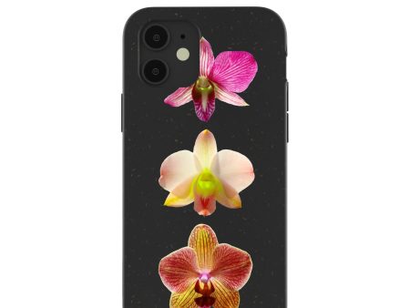 Black Orchids iPhone 12  iPhone 12 Pro Case For Cheap