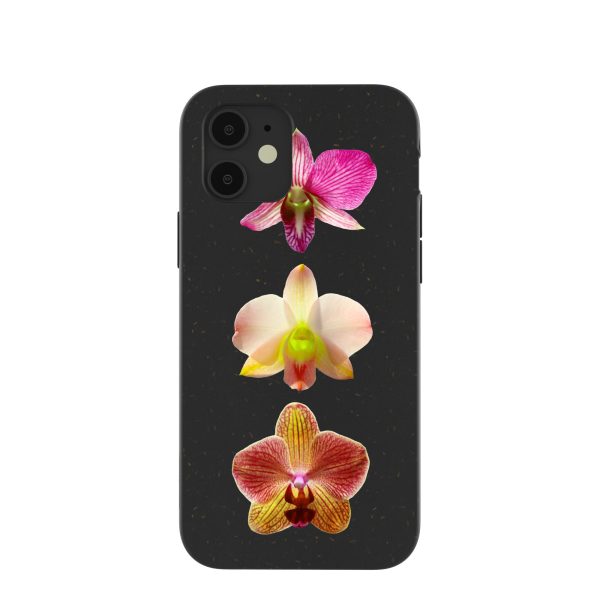 Black Orchids iPhone 12  iPhone 12 Pro Case For Cheap