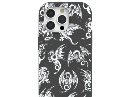 Black Mythical Dragons iPhone 15 Pro Case Online Sale