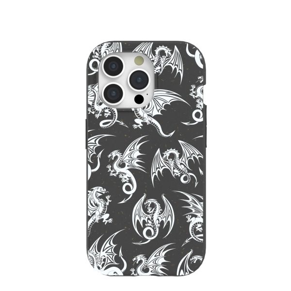 Black Mythical Dragons iPhone 15 Pro Case Online Sale