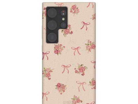 Seashell Roses and Bows Samsung Galaxy S24 Ultra Case Sale