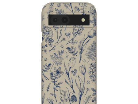 London Fog Indigo Bouquet Google Pixel 8a Case Discount