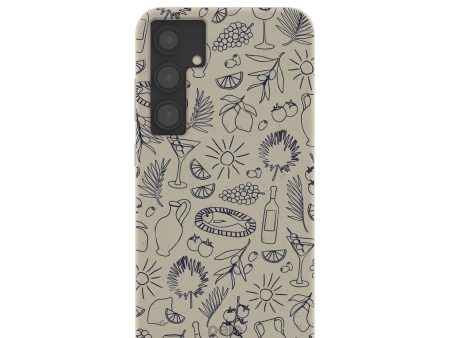 London Fog Mediterranean Moments Samsung Galaxy S24+(Plus) Case Online now