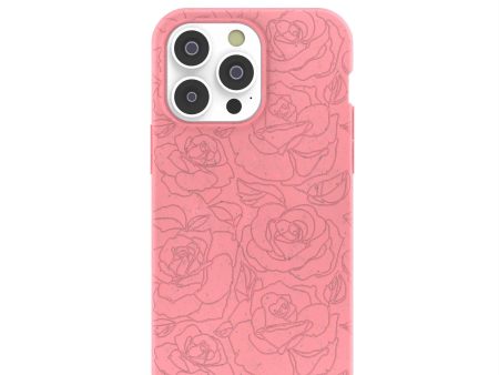 Bubblegum Pink Rosettes iPhone 14 Pro Max Case Supply