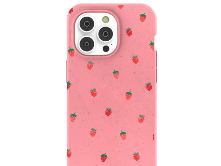 Bubblegum Pink Summer Berries iPhone 14 Pro Case For Discount