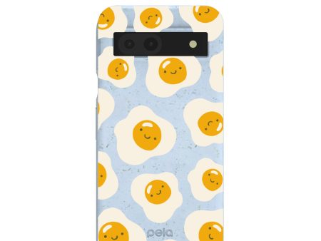 Powder Blue Sunny Side Up Google Pixel 8a Case Online Sale