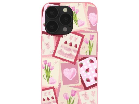 Bubblegum Pink Love Letters iPhone 13 Pro Case For Sale