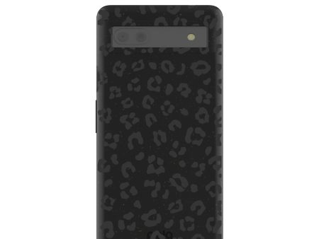 Black Night Leopard Google Pixel 6a Case For Discount