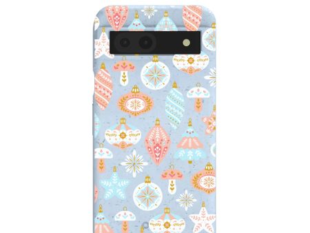 Powder Blue Bauble Blues Google Pixel 8a Case For Sale