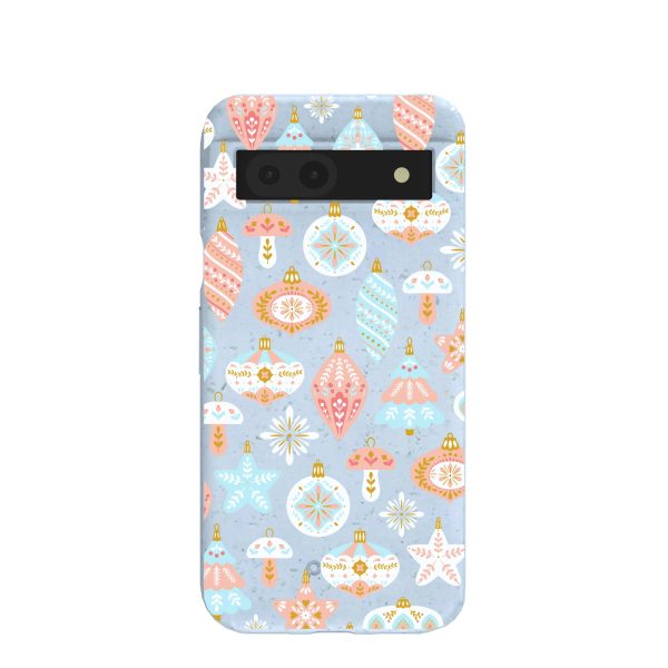 Powder Blue Bauble Blues Google Pixel 8a Case For Sale