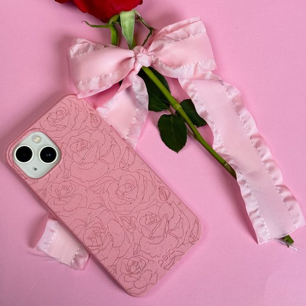 Bubblegum Pink Rosettes iPhone 6 6s 7 8 SE Case Online Sale