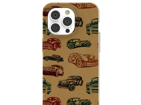 London Fog Retro Car iPhone 14 Pro Case Online Hot Sale