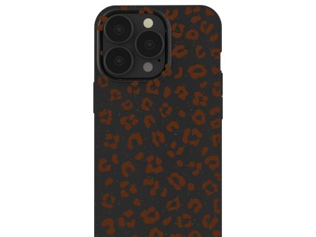 Black Midnight Leopard iPhone 13 Pro Case Supply