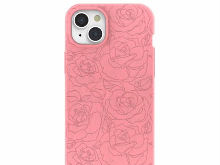 Bubblegum Pink Rosettes iPhone 15 Plus Case Hot on Sale