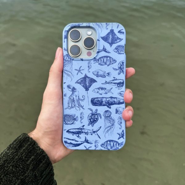 Powder Blue Marine Life iPhone 6 6s 7 8 SE Case Sale