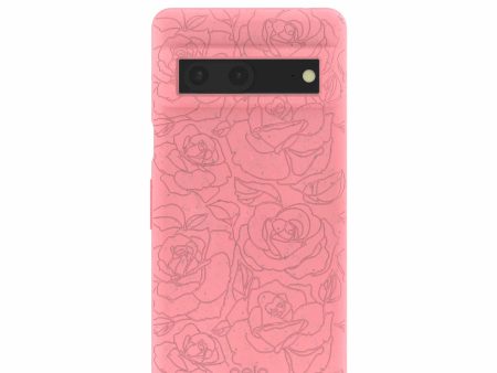 Bubblegum Pink Rosettes Google Pixel 7 Case For Discount