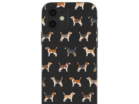 Black Beagle Buds iPhone 12  iPhone 12 Pro Case on Sale