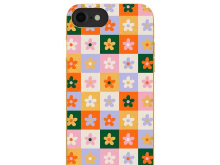 Honey Flower Tiles iPhone 6 6s 7 8 SE Case Online now