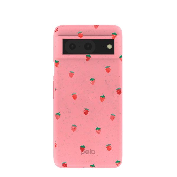 Bubblegum Pink Summer Berries Google Pixel 8 Case For Cheap