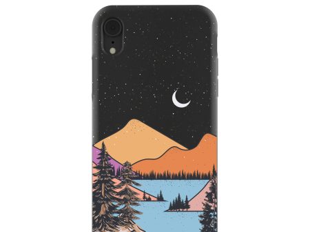 Black Night Trails iPhone XR Case Sale