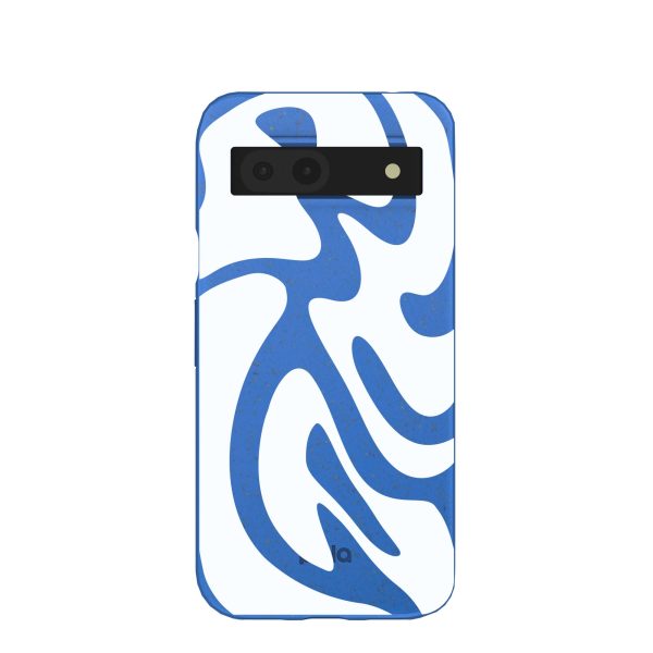 Electric Blue Blue Crush Google Pixel 8a Case Discount