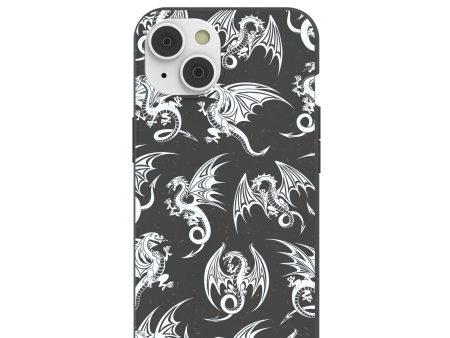 Black Mythical Dragons iPhone 14 Case For Cheap