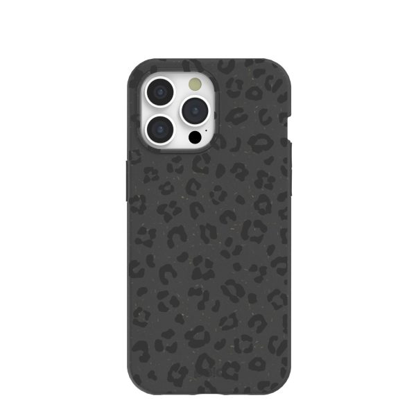 Black Night Leopard iPhone 15 Pro Max Case Cheap