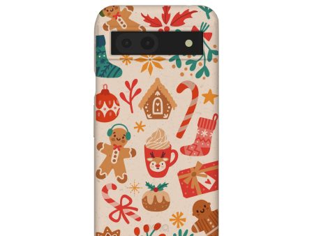 Seashell Festive AF Google Pixel 8a Case Hot on Sale