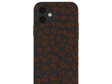 Black Midnight Leopard iPhone 12  iPhone 12 Pro Case Online