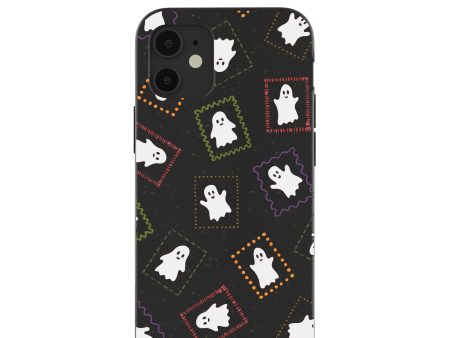 Black Ghost Stamps iPhone 12 Mini Case Online Sale