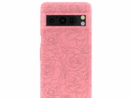 Bubblegum Pink Rosettes Google Pixel 8 Pro Case Discount