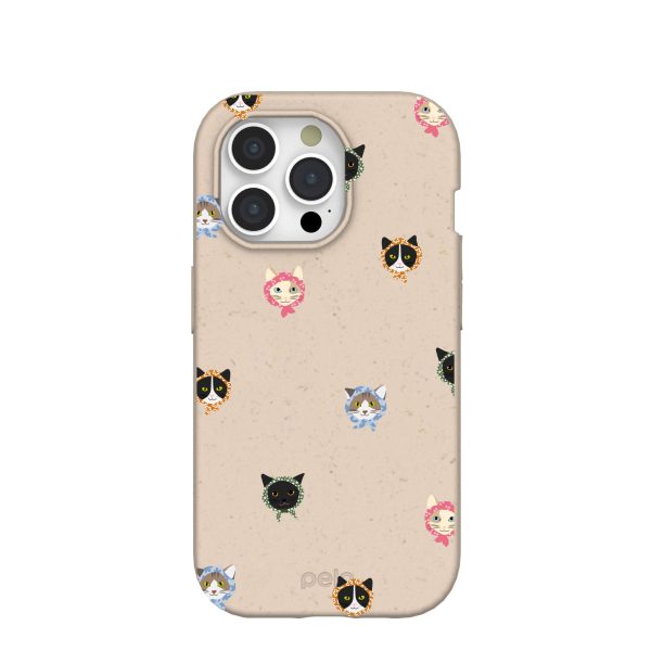 Seashell Cat Couture iPhone 15 Pro Case Fashion