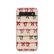 Seashell Holiday Bows Google Pixel 8a Case Cheap