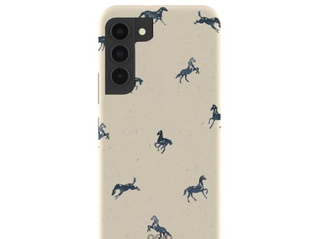 London Fog Mini Horses Samsung Galaxy S22 Case Cheap