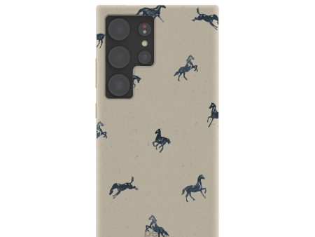 London Fog Mini Horses Samsung Galaxy S24 Ultra Case For Cheap