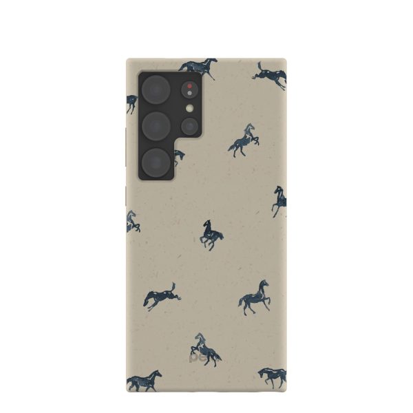 London Fog Mini Horses Samsung Galaxy S24 Ultra Case For Cheap